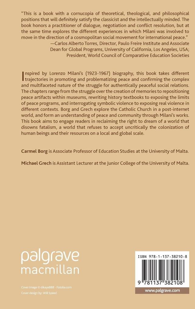 Weitere Ansicht: Lorenzo Milani's Culture of Peace