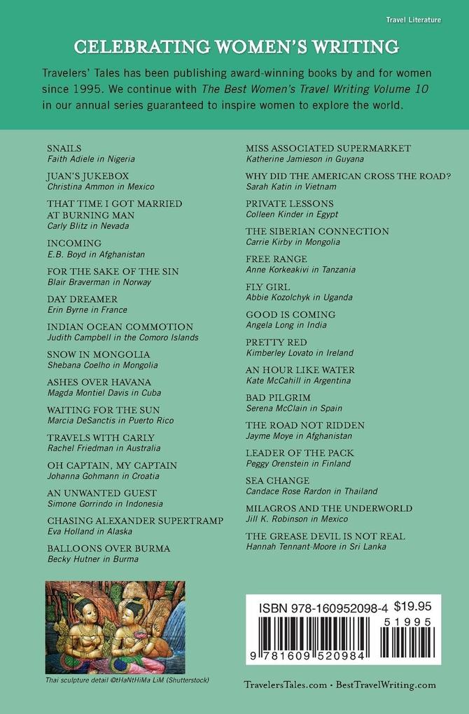 Weitere Ansicht: The Best Women's Travel Writing, Volume 10