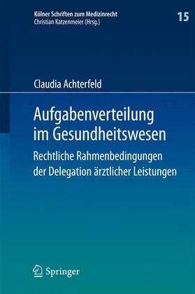 Weitere Ansicht: Aufgabenverteilung im Gesundheitswesen | Claudia Achterfeld