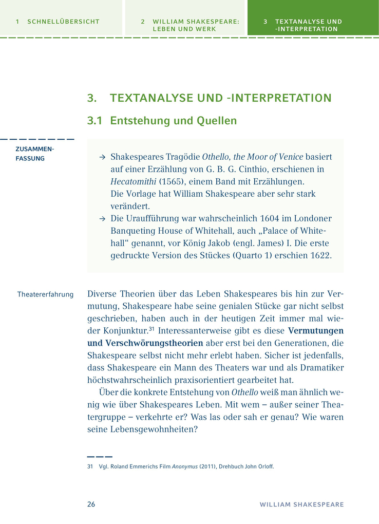 Weitere Ansicht: Othello von William Shakespeare. | William Shakespeare