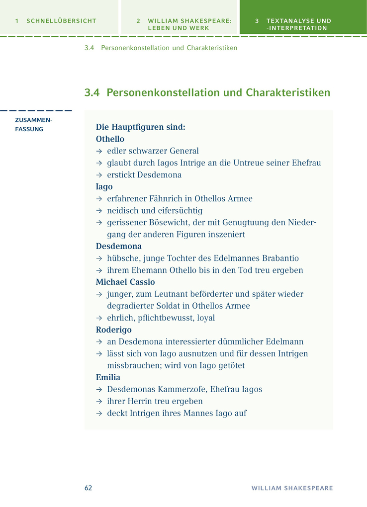 Weitere Ansicht: Othello von William Shakespeare. | William Shakespeare