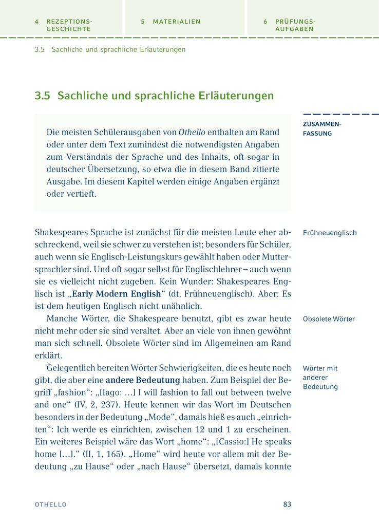 Weitere Ansicht: Othello von William Shakespeare. | William Shakespeare