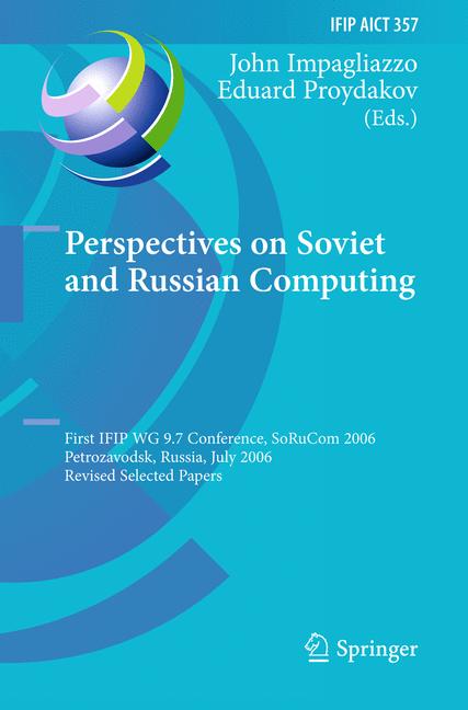 Weitere Ansicht: Perspectives on Soviet and Russian Computing