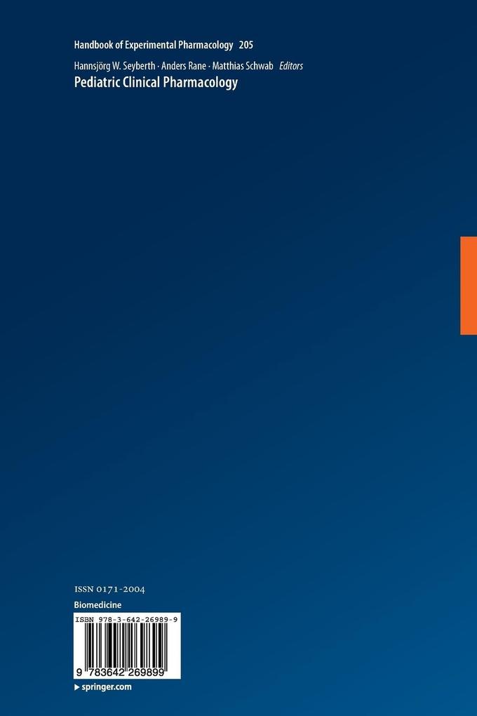 Weitere Ansicht: Pediatric Clinical Pharmacology