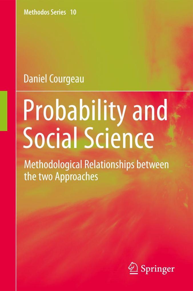 Produktbild: Probability and Social Science | Daniel Courgeau