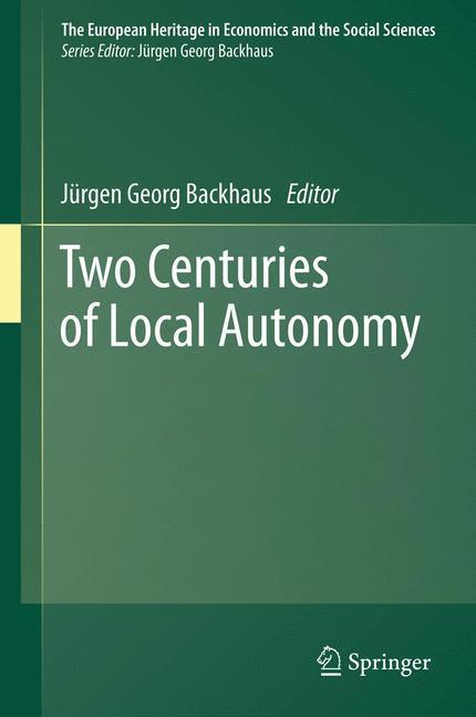 Weitere Ansicht: Two Centuries of Local Autonomy