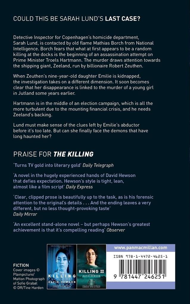Weitere Ansicht: The Killing 3 | David Hewson