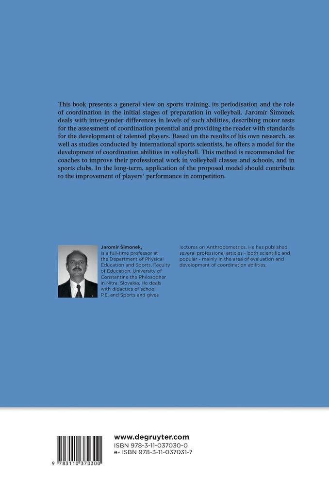 Weitere Ansicht: Coordination Abilities in Volleyball | Jaromír Imonek