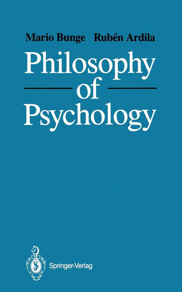 Produktbild: Philosophy of Psychology | Ruben Ardila, Mario Bunge