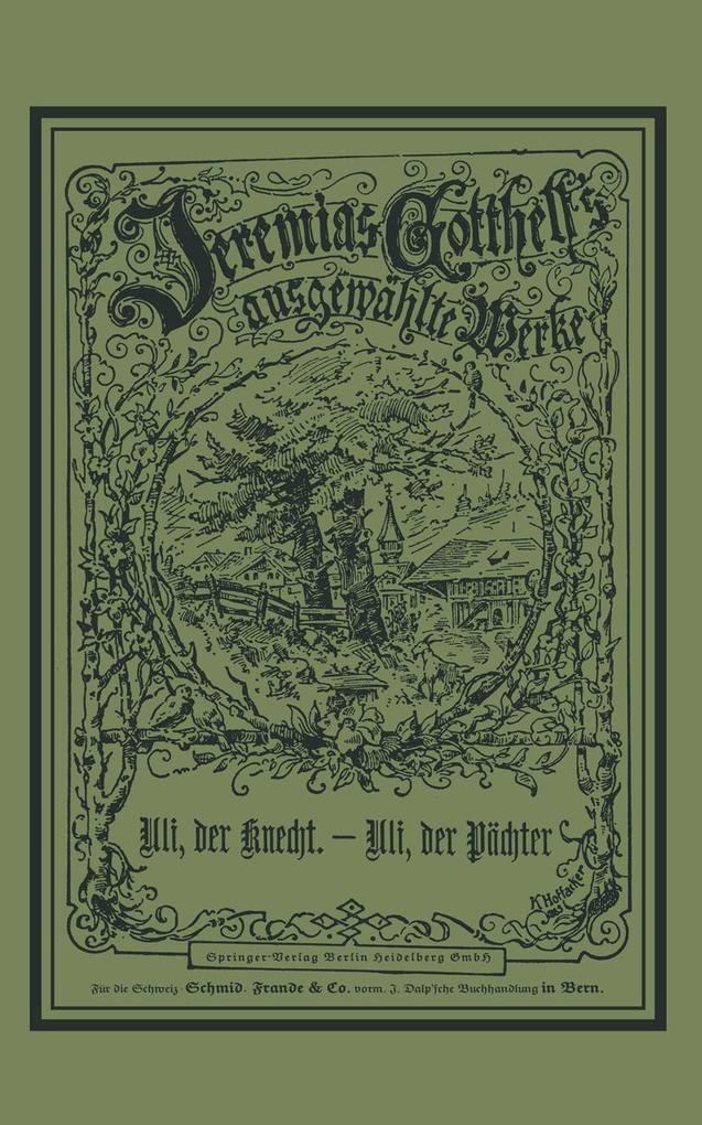 Produktbild: Uli, der Pächter | Jeremias Gotthelf
