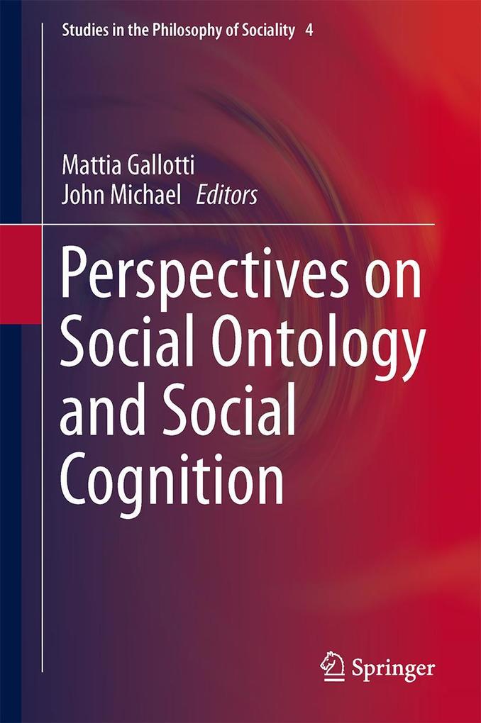 Produktbild: Perspectives on Social Ontology and Social Cognition