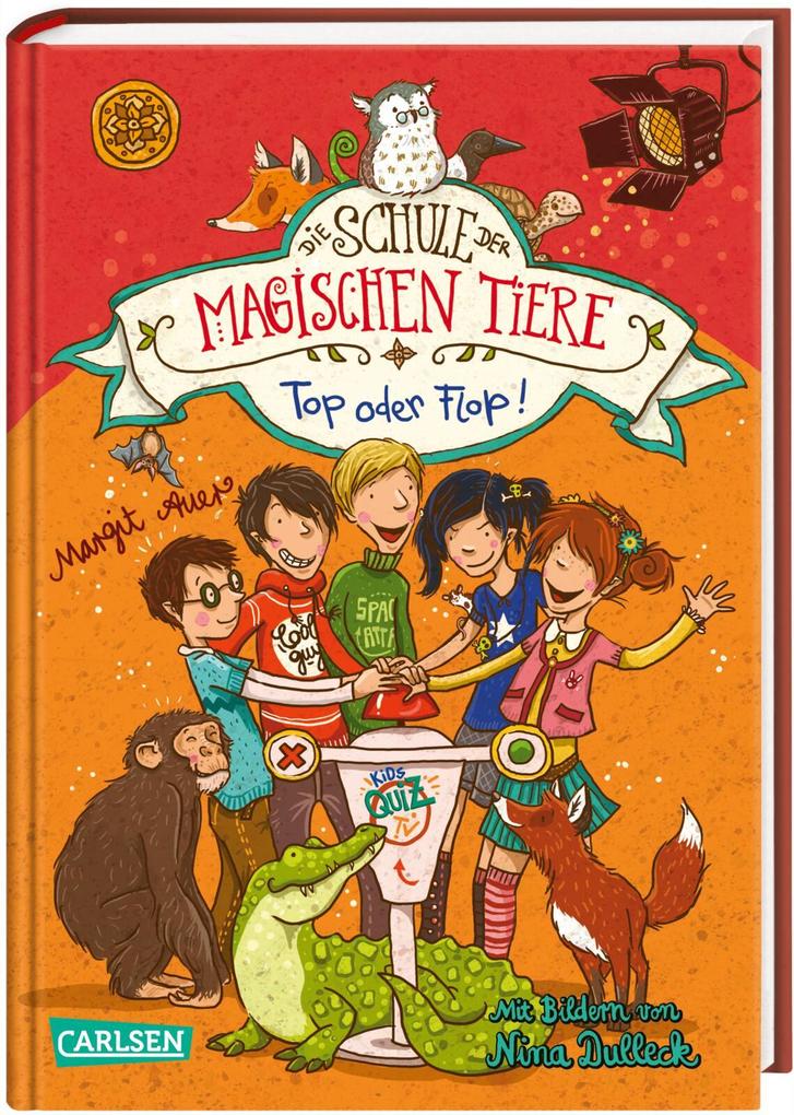 Margit Auer: Die Schule der magischen Tiere 05: Top oder Flop! (Buch