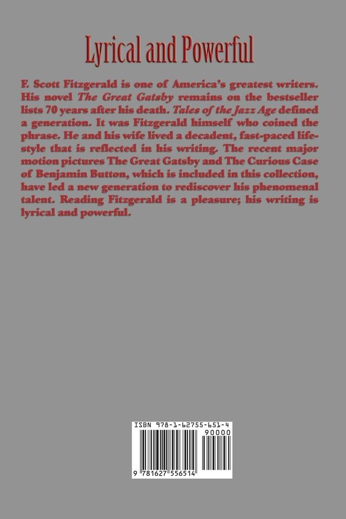 Weitere Ansicht: Tales of the Jazz Age | F. Scott Fitzgerald