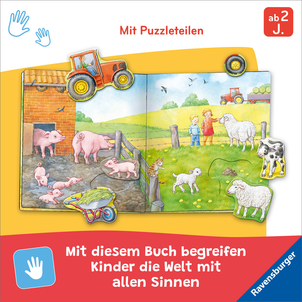 Weitere Ansicht: Mein großes Puzzle-Spielbuch Bauernhof