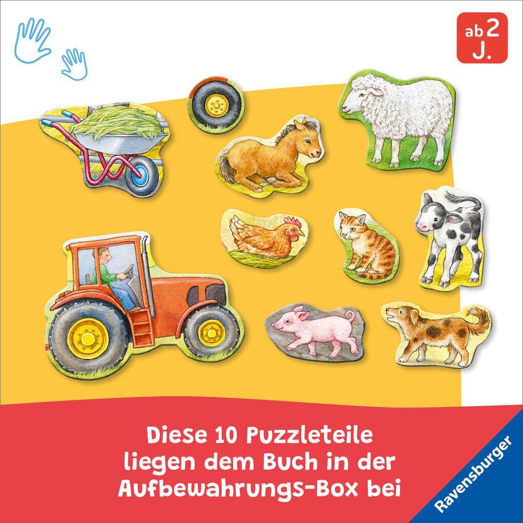 Weitere Ansicht: Mein großes Puzzle-Spielbuch Bauernhof