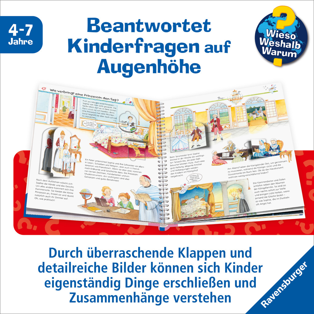 Weitere Ansicht: Wieso? Weshalb? Warum?, Band 15: Alles über Prinzessinnen | Andrea Erne
