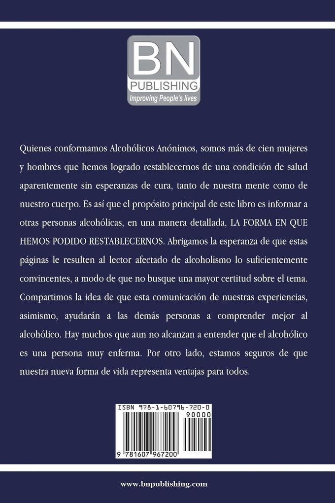 Weitere Ansicht: Alcoholicos Anonimos | Alcoholicos Anonimos, Aa World Services