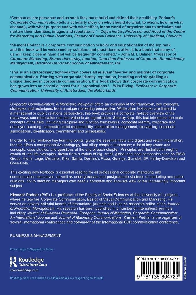 Weitere Ansicht: Corporate Communication | Klement Podnar