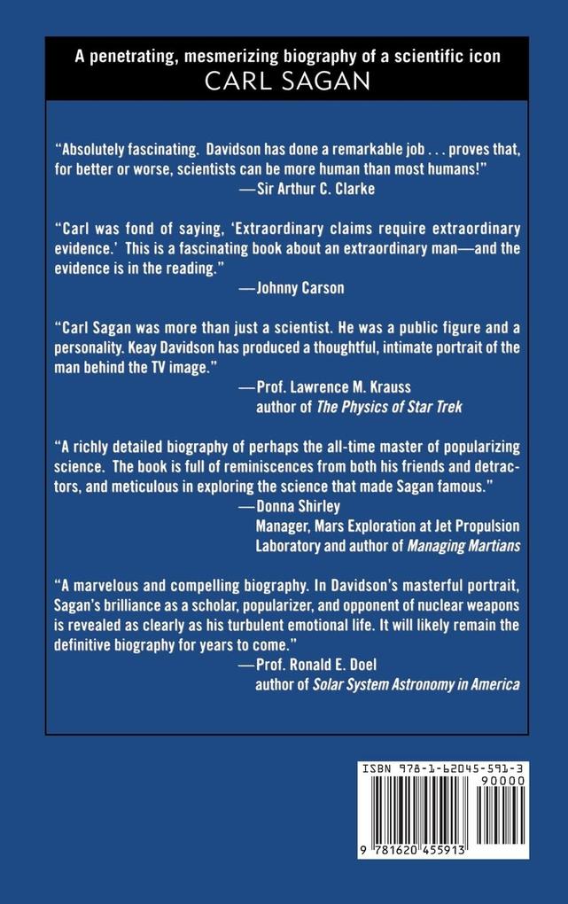 Weitere Ansicht: Carl Sagan | Keay Davidson