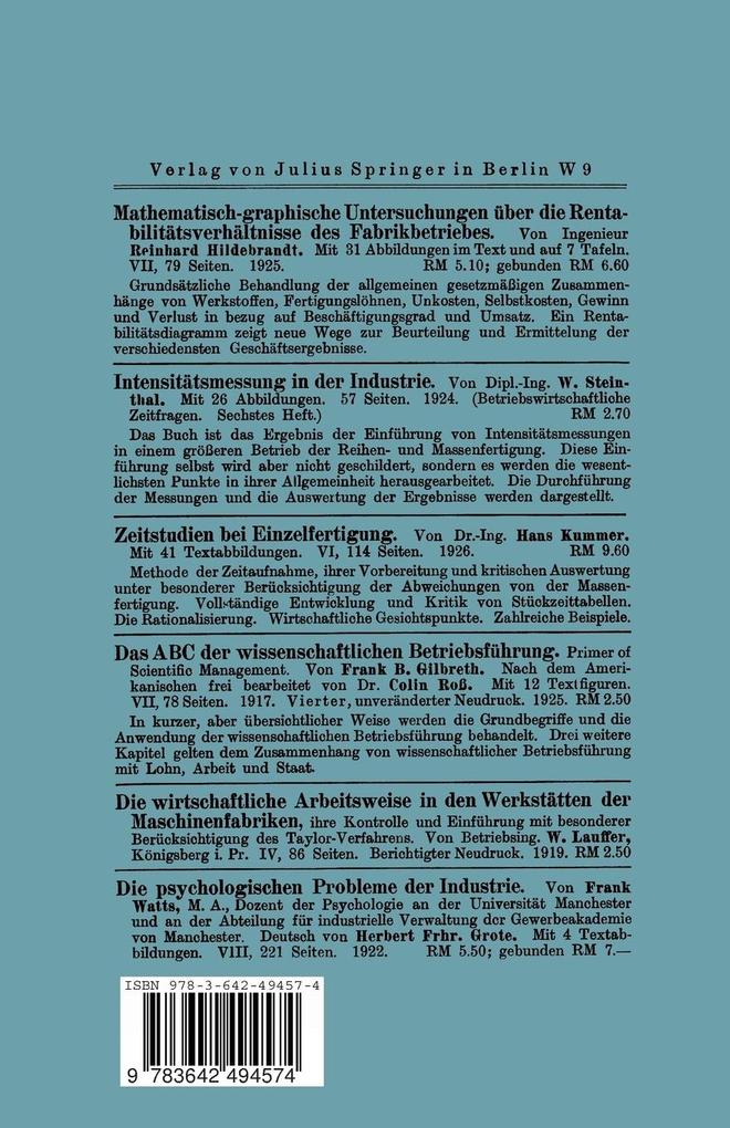 Weitere Ansicht: Anwendungen der mathematischen Statistik auf Probleme der Massenfabrikation | Richard Becker, H. Plaut, I. Runge