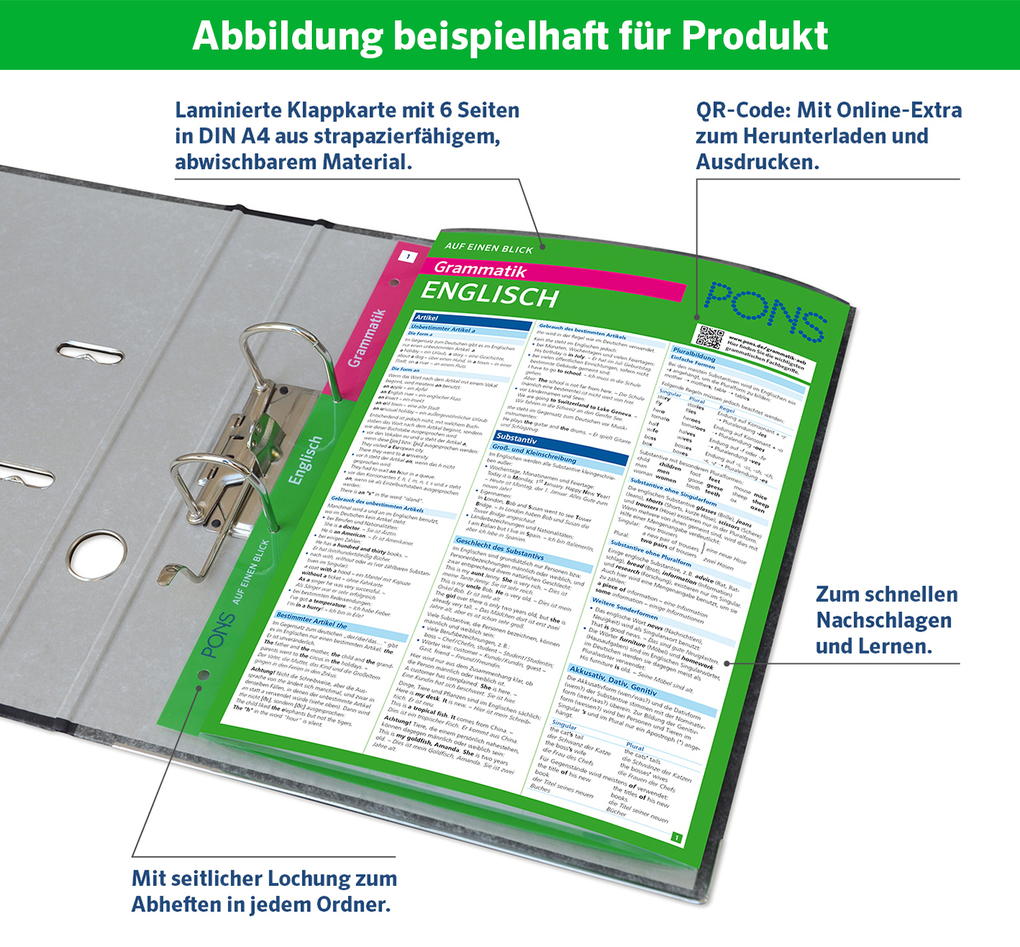 Weitere Ansicht: PONS Verben auf einen Blick Italienisch