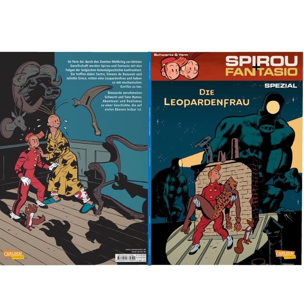 Weitere Ansicht: Spirou & Fantasio Spezial 19: Die Leopardenfrau | Yann