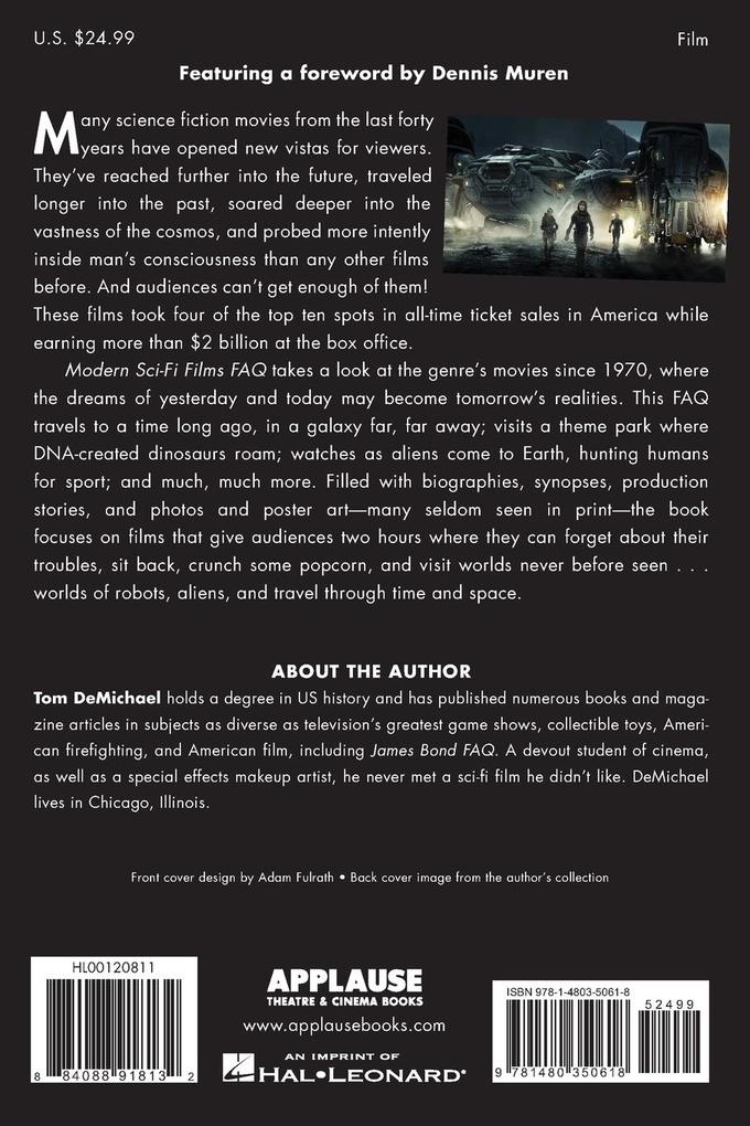 Weitere Ansicht: Modern Sci-Fi Films FAQ | Tom DeMichael