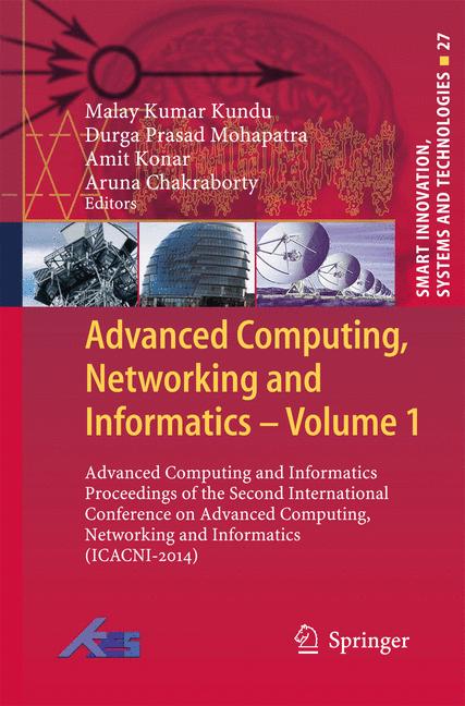 Weitere Ansicht: Advanced Computing, Networking and Informatics- Volume 1