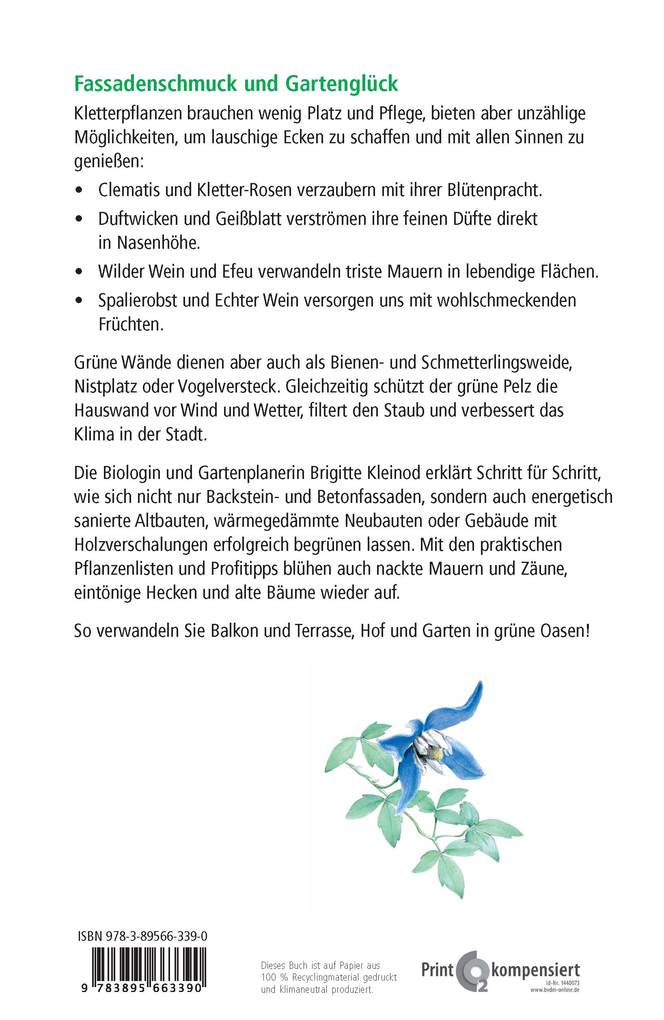 Weitere Ansicht: Grüne Wände für Haus und Garten | Brigitte Kleinod