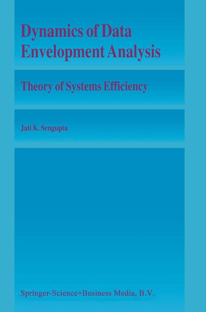Produktbild: Dynamics of Data Envelopment Analysis | Jati Sengupta