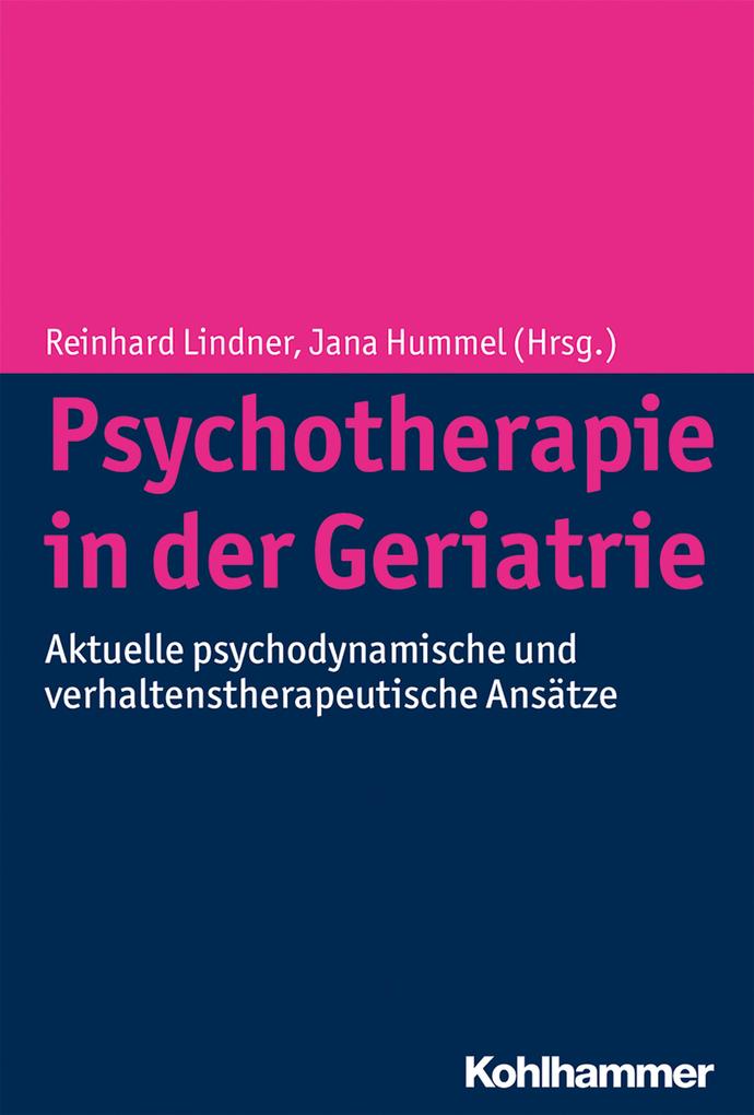 Produktbild: Psychotherapie in der Geriatrie