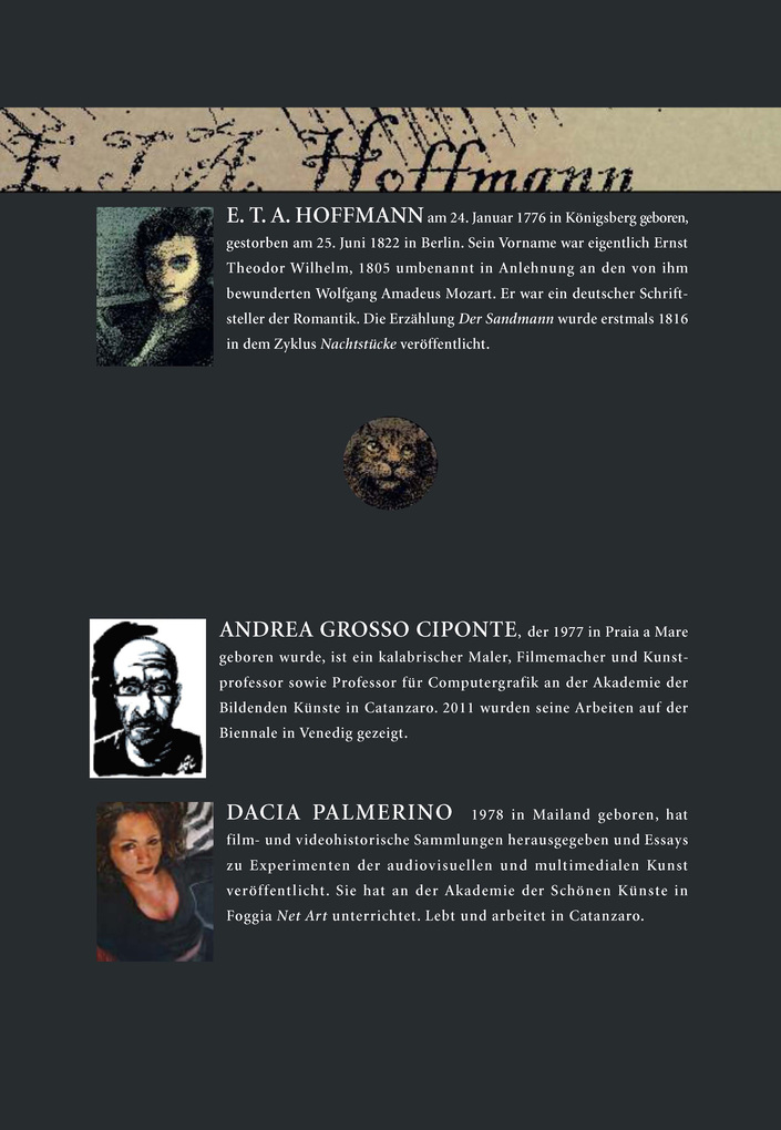 Weitere Ansicht: Sandmann | Dacia Palmerino, E.T.A. Hoffmann