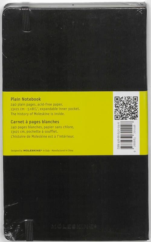 Weitere Ansicht: Moleskine. Plain Notebook