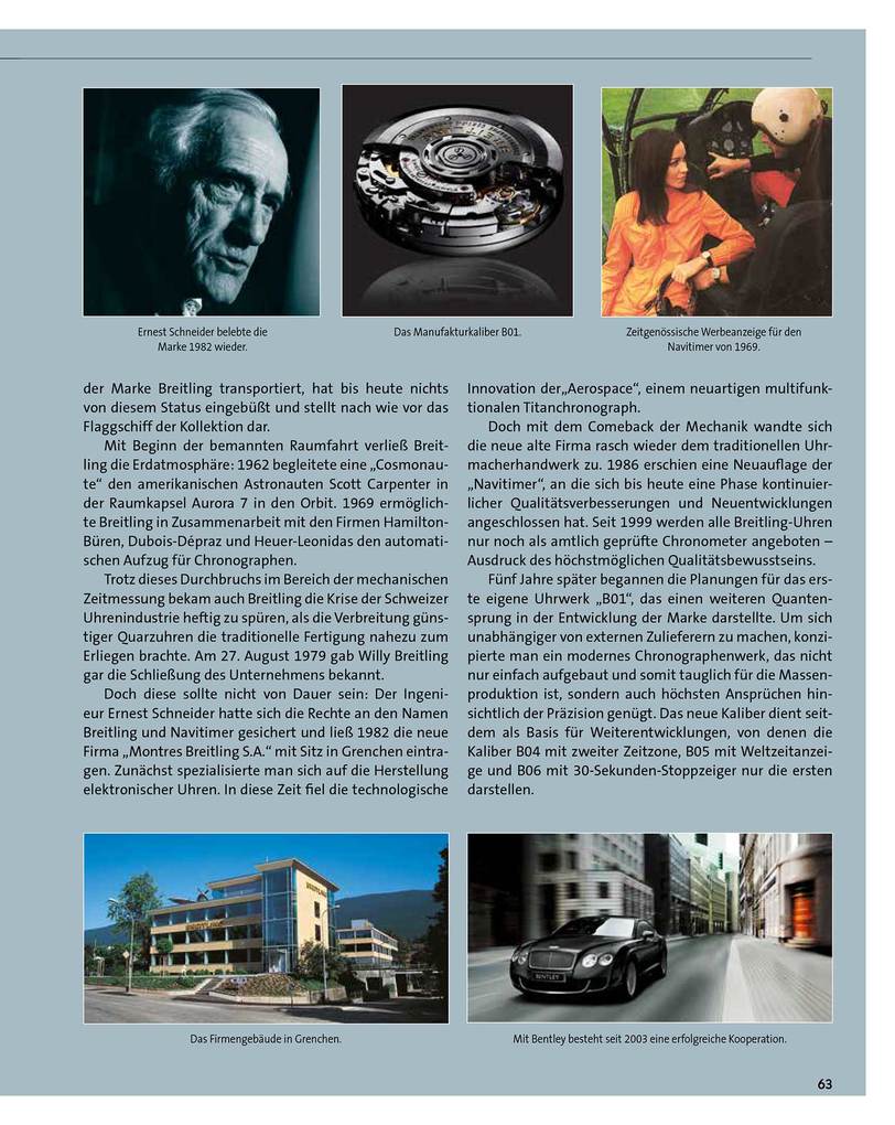 Weitere Ansicht: Die erfolgreichsten Armbanduhren | Herbert James, Gero von Braunfels