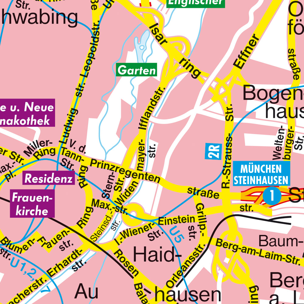 Weitere Ansicht: München Gesamtplan 1 : 22 500