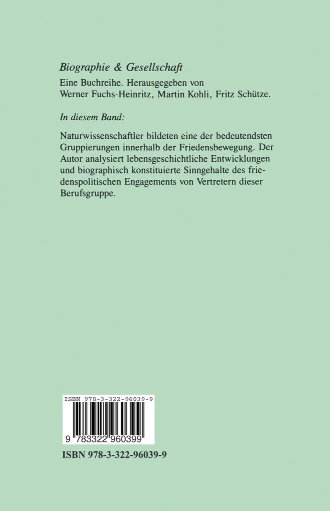 Weitere Ansicht: Geschichte, Biographie und friedenspolitisches Handeln