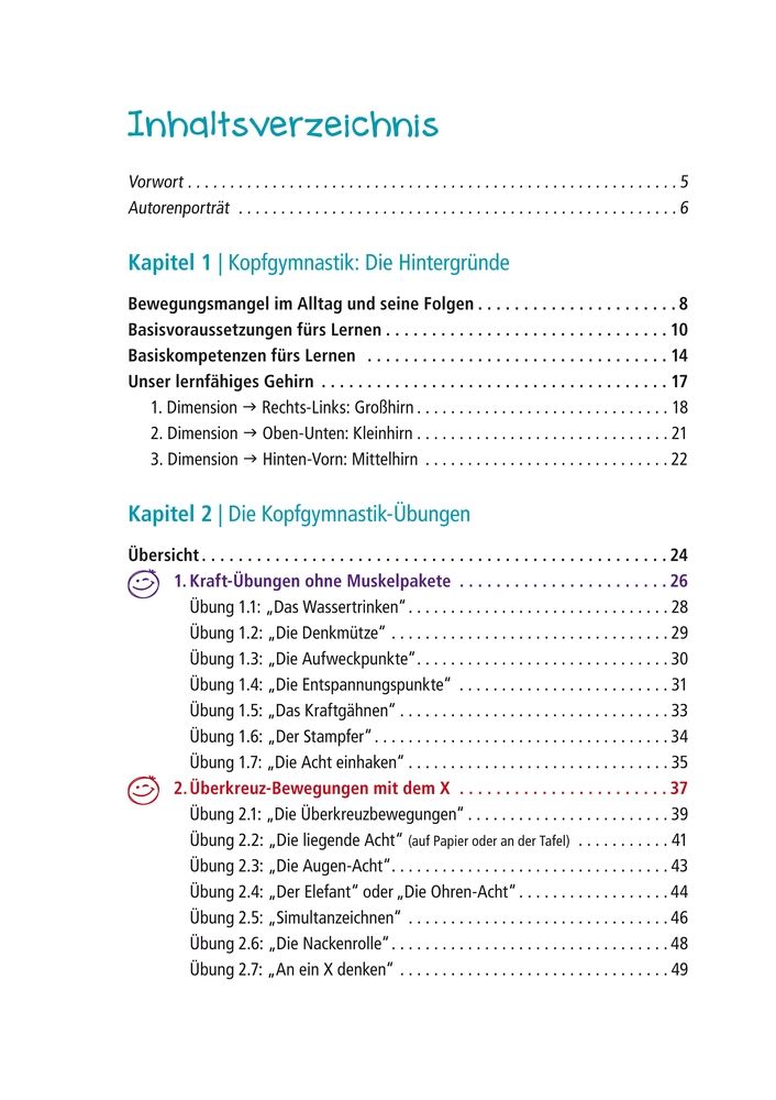 Weitere Ansicht: Praxisbuch Kopfgymnastik für Kinder | Ines Schubert