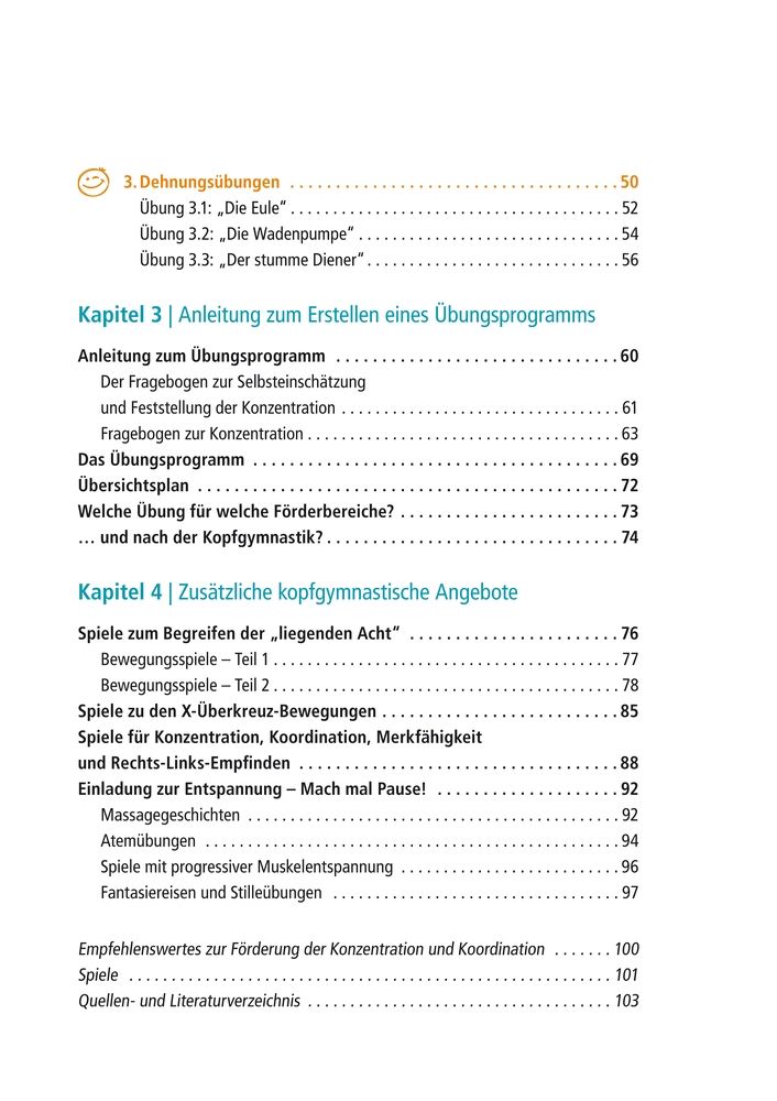 Weitere Ansicht: Praxisbuch Kopfgymnastik für Kinder | Ines Schubert