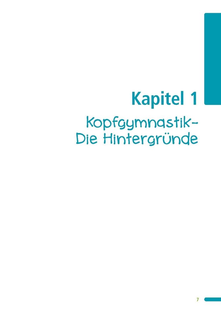 Weitere Ansicht: Praxisbuch Kopfgymnastik für Kinder | Ines Schubert