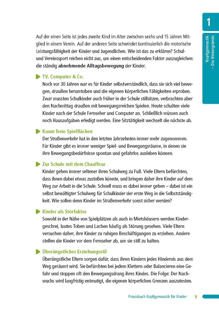 Weitere Ansicht: Praxisbuch Kopfgymnastik für Kinder | Ines Schubert
