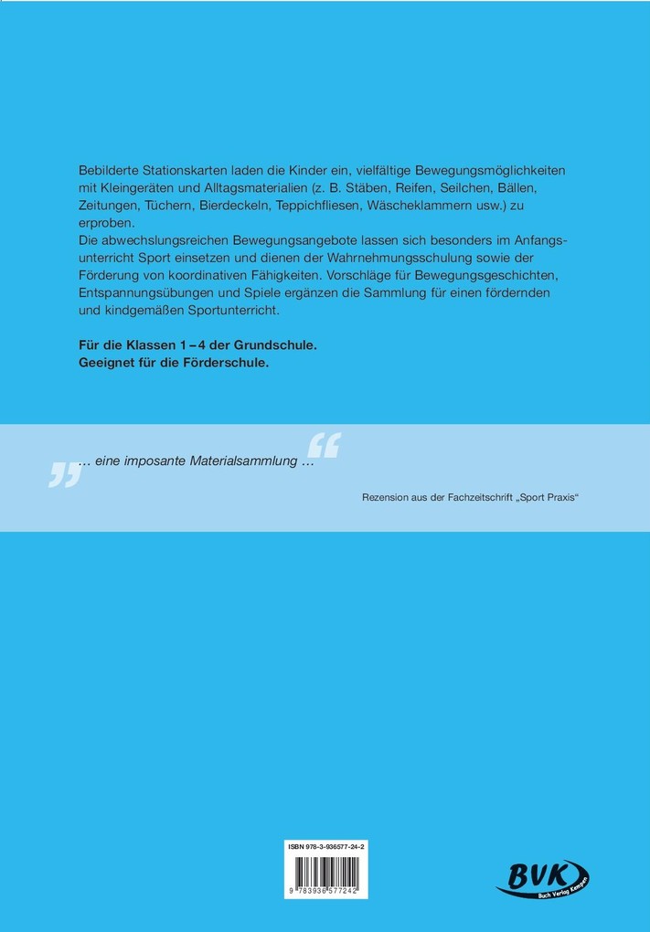 Weitere Ansicht: Lernzirkel Sport 3 | Julia Bracke