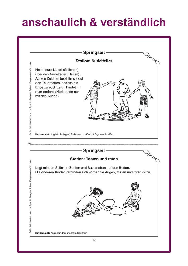 Weitere Ansicht: Lernzirkel Sport 3 | Julia Bracke