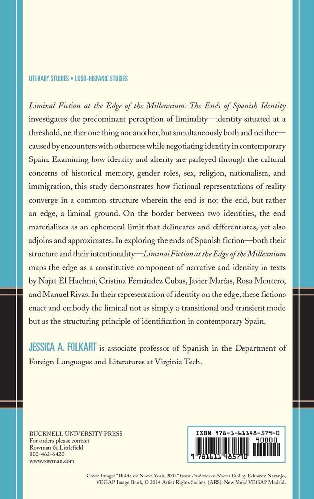 Weitere Ansicht: Liminal Fiction at the Edge of the Millennium | Jessica A. Folkart