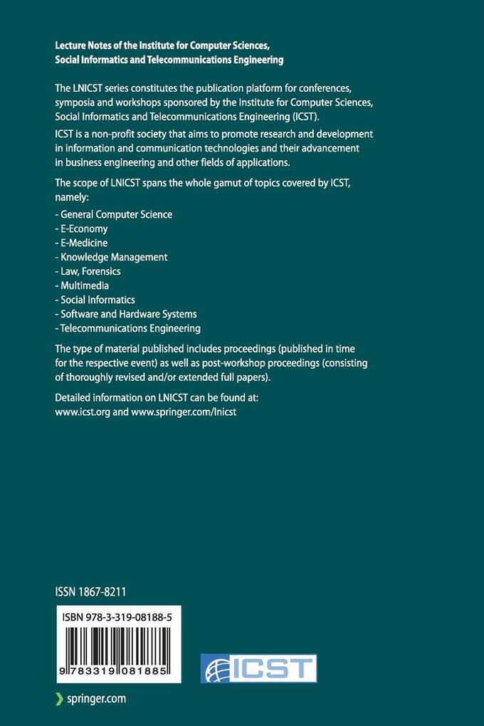 Weitere Ansicht: Intelligent Technologies for Interactive Entertainment