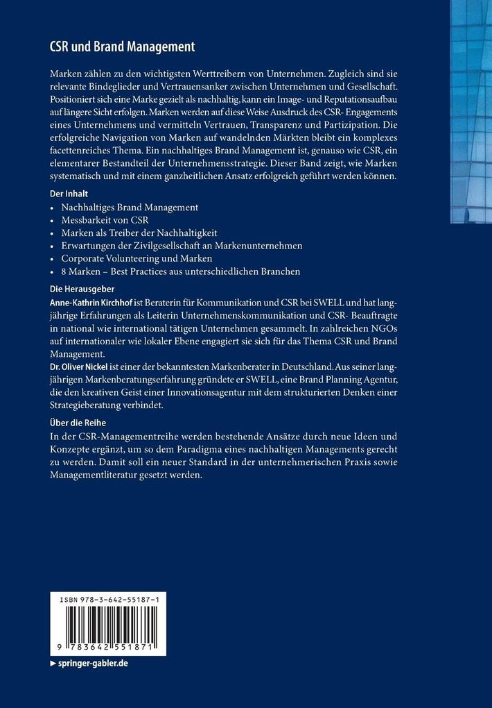 Weitere Ansicht: CSR und Brand Management