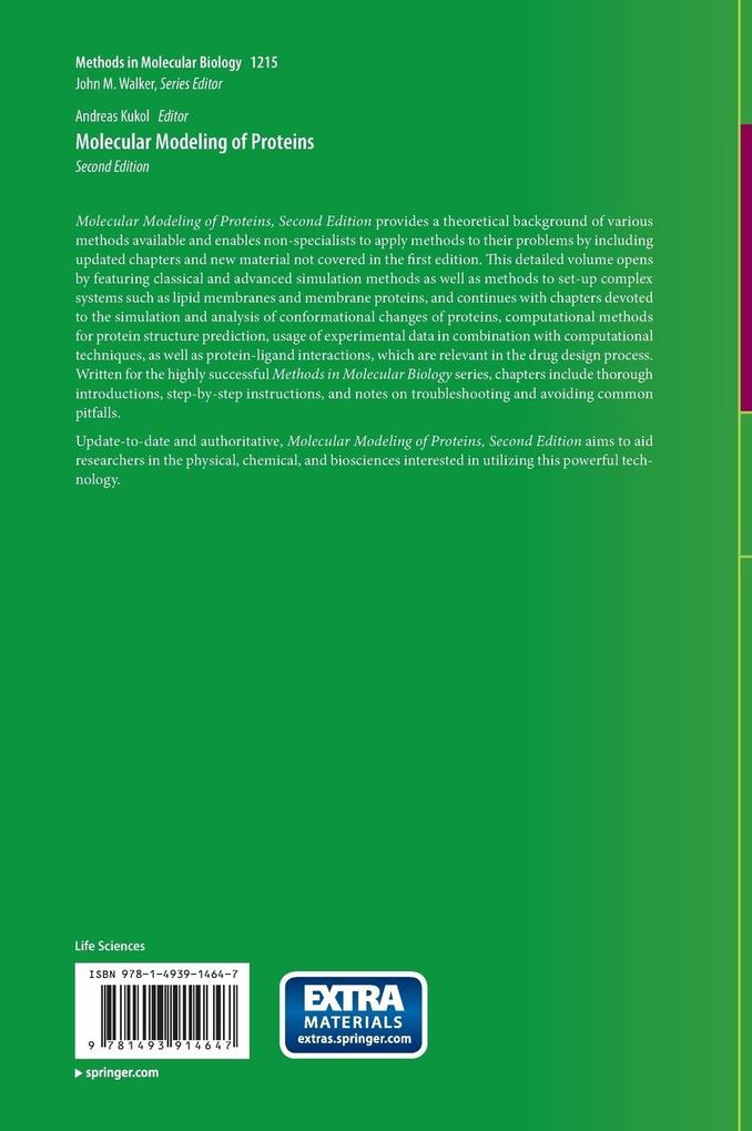 Weitere Ansicht: Molecular Modeling of Proteins