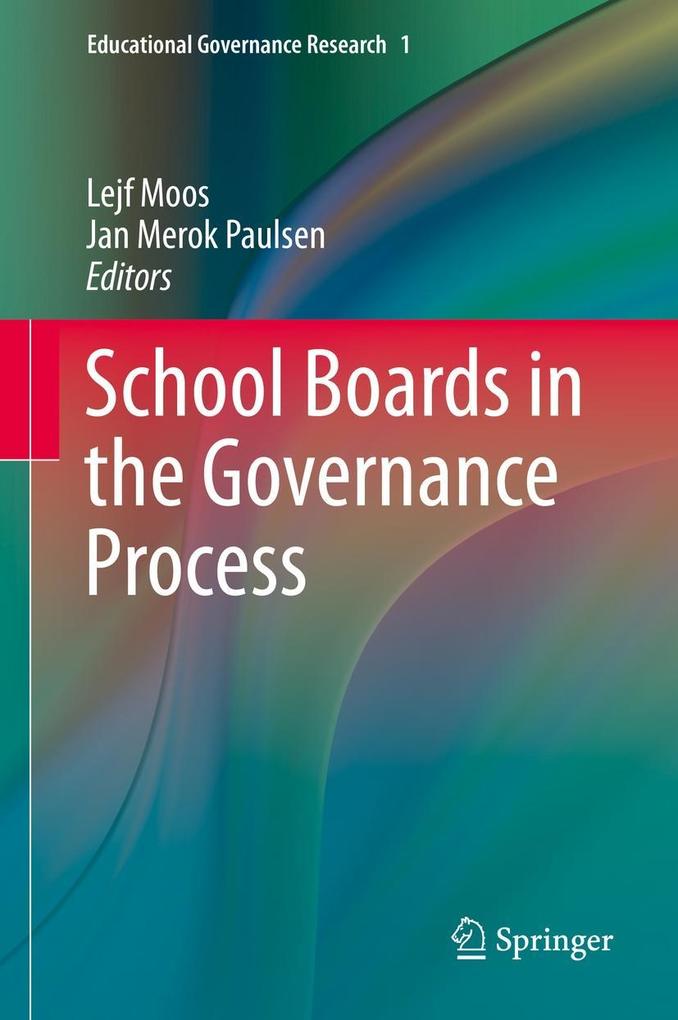 Produktbild: School Boards in the Governance Process
