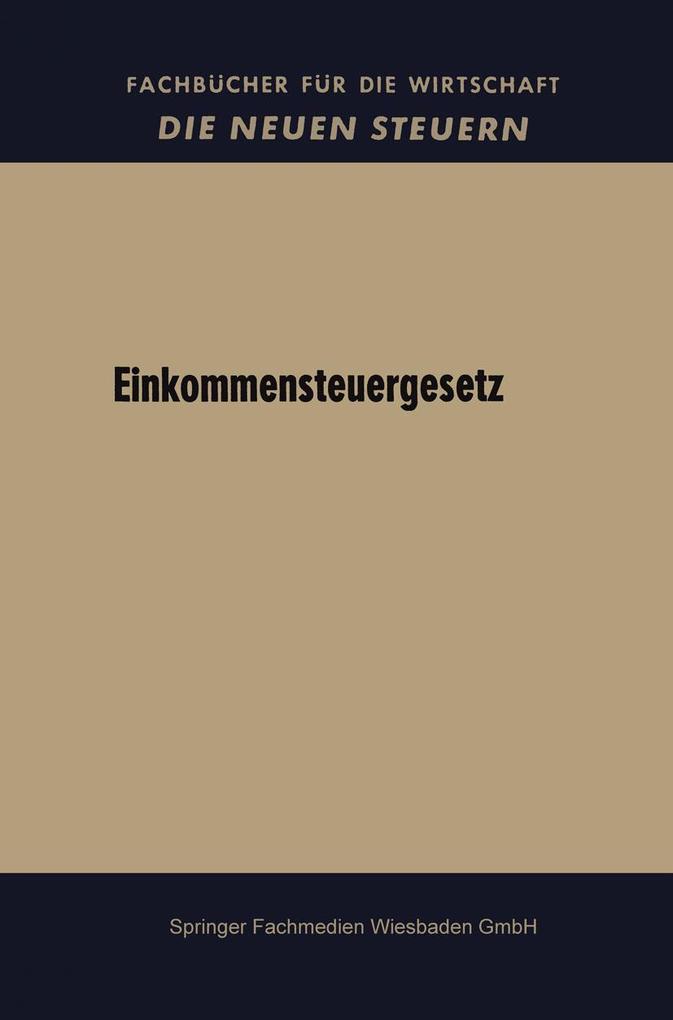 Produktbild: Einkommensteuergesetz | Bundesregierung
