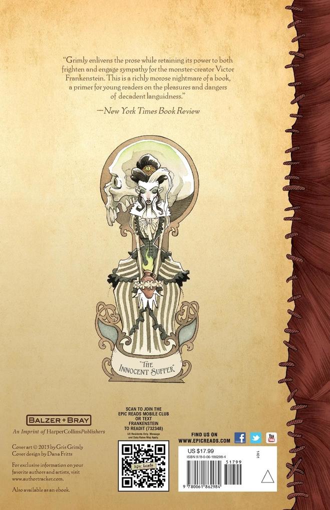Weitere Ansicht: Gris Grimly's Frankenstein | Mary Shelley