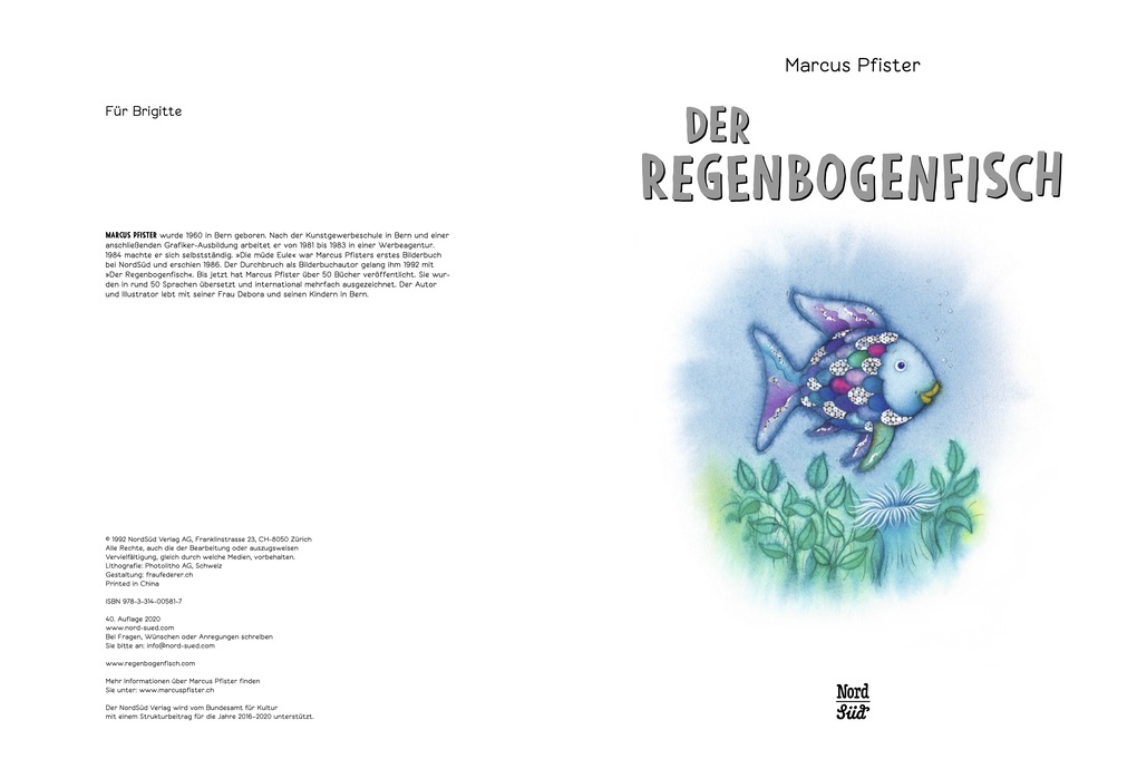 Weitere Ansicht: Der Regenbogenfisch | Marcus Pfister